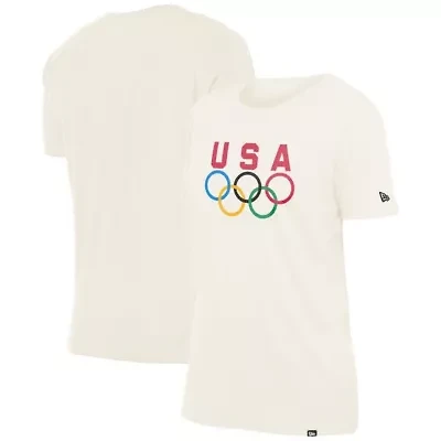 Olympics Team USA Five Rings Chrome T-Shirt