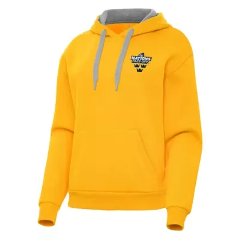 NHL 4 Nations Face-Off Sweden Hockey 2025 Face Off Victory Pullover Hoodie