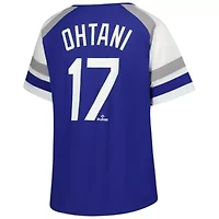 MLB Shohei Ohtani Los Angeles Dodgers Plus Name & Number Raglan T-Shirt