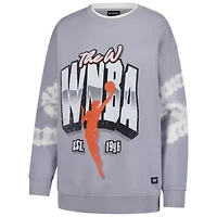 WNBA Double Collar Fleece Pullover Sweatshirt