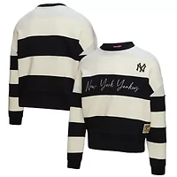 MLB New York Yankees Cooperstown Collection Blocked Fleece Pullover Sweatshirt