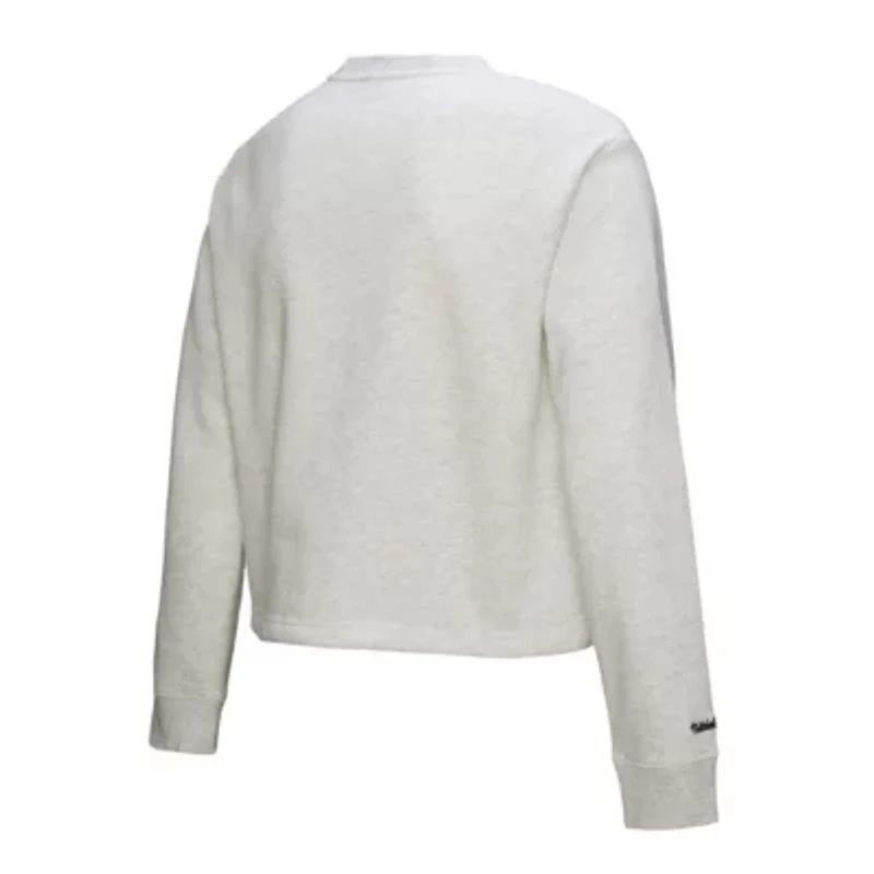 MLB Los Angeles Dodgers Cropped Toggle Pullover Sweatshirt