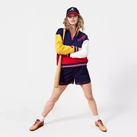 MLB Atlanta Braves Classic Colorblock Quarter-Zip Sweatshirt