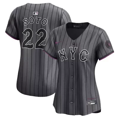 MLB Nike Juan Soto New York Mets City Connect Limited Jersey