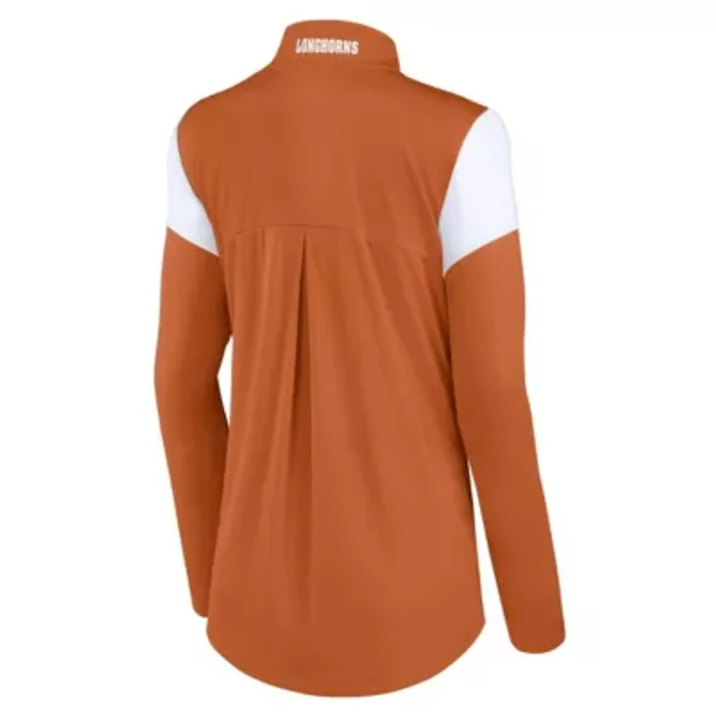 NCAA Fanatics Texas Longhorns Block Party Quarter-Zip Top