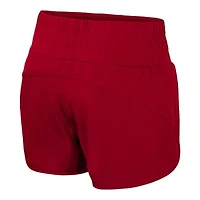 NCAA Ohio State Buckeyes Stop By Smocked High Waist Shorts