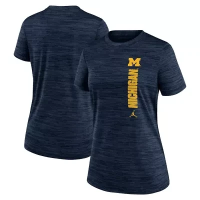 NCAA Nike Michigan Wolverines Sideline Velocity Dri-FIT T-Shirt