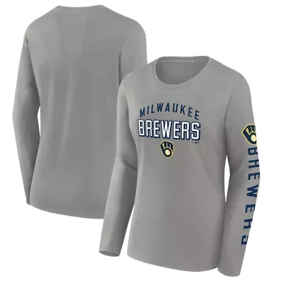 MLB Fanatics Milwaukee Brewers Team Long Sleeve T-Shirt