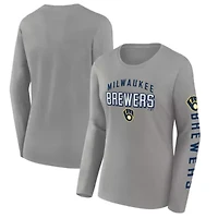 MLB Fanatics Milwaukee Brewers Team Long Sleeve T-Shirt
