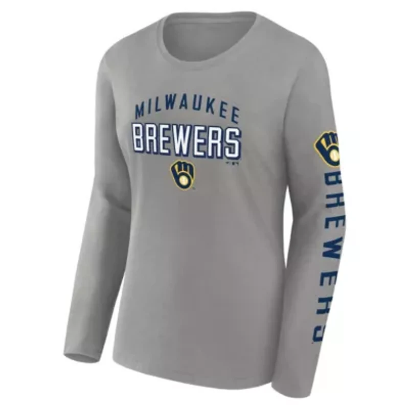 MLB Fanatics Milwaukee Brewers Team Long Sleeve T-Shirt