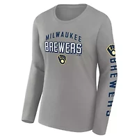 MLB Fanatics Milwaukee Brewers Team Long Sleeve T-Shirt