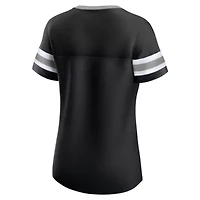NHL Fanatics Los Angeles Kings Iconic Athena Lace-Up T-Shirt