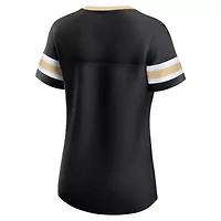 NHL Fanatics Vegas Golden Knights Iconic Athena Lace-Up T-Shirt