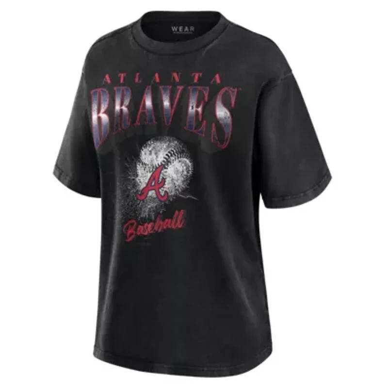 MLB Atlanta Braves Oversized Boyfriend T-Shirt