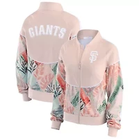 MLB Sand San Francisco Giants Raglan Full-Zip Track Jacket