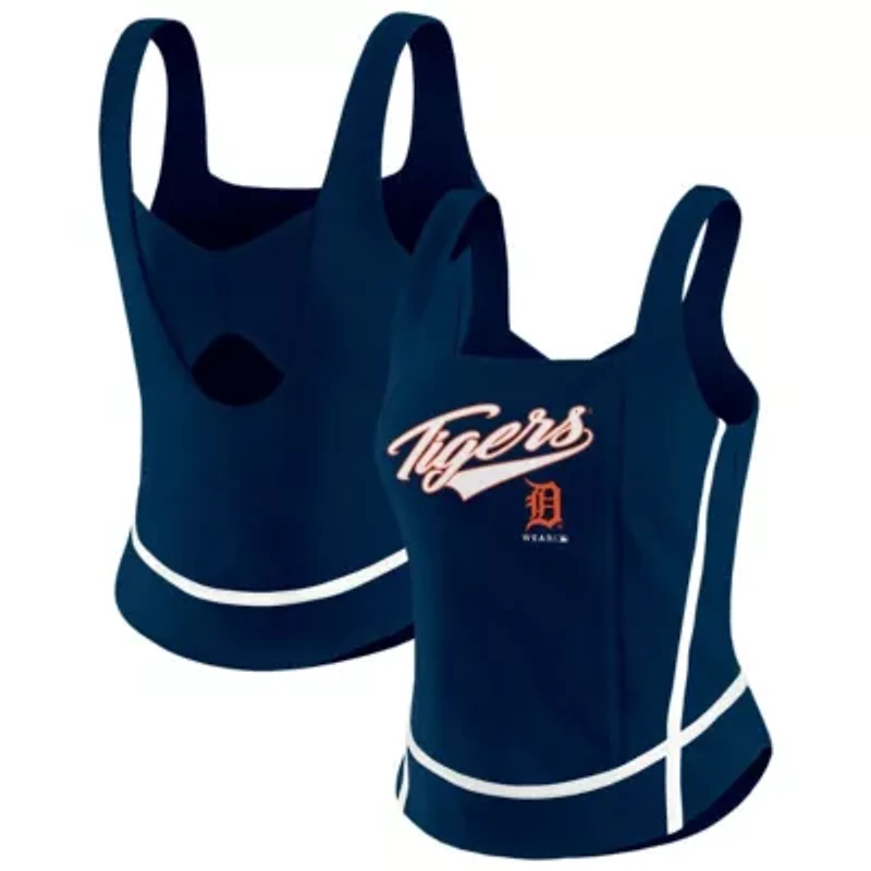 MLB Detroit Tigers Square Neck Tank Top
