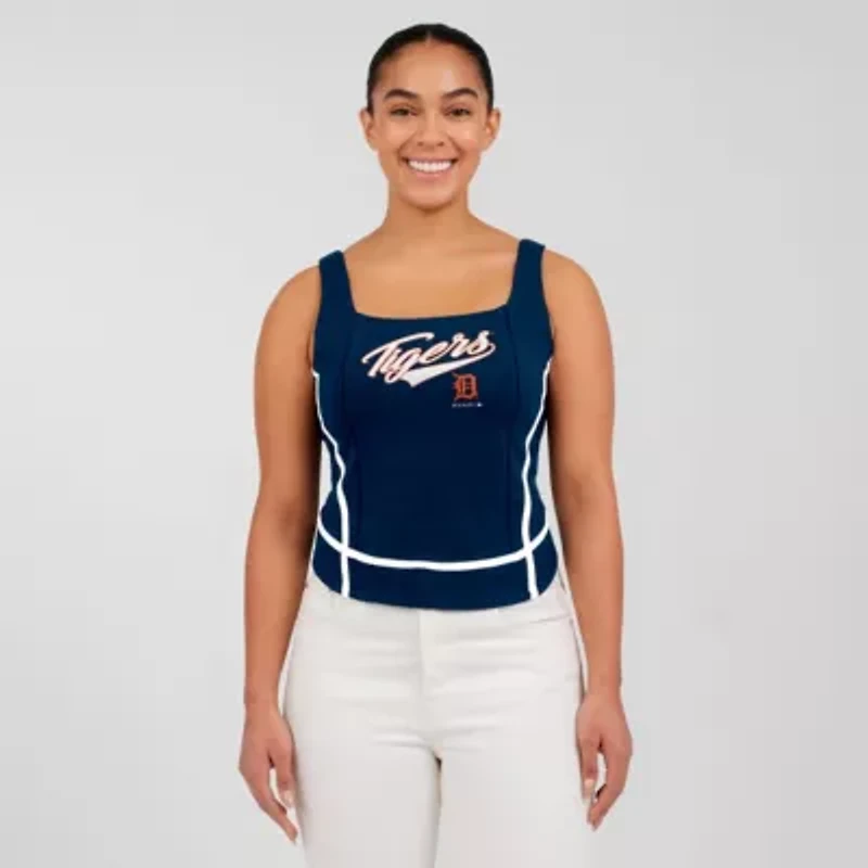 MLB Detroit Tigers Square Neck Tank Top