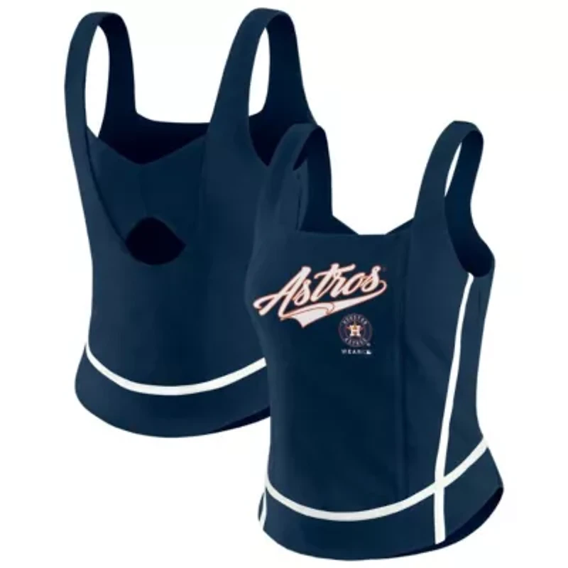 MLB Houston Astros Square Neck Tank Top