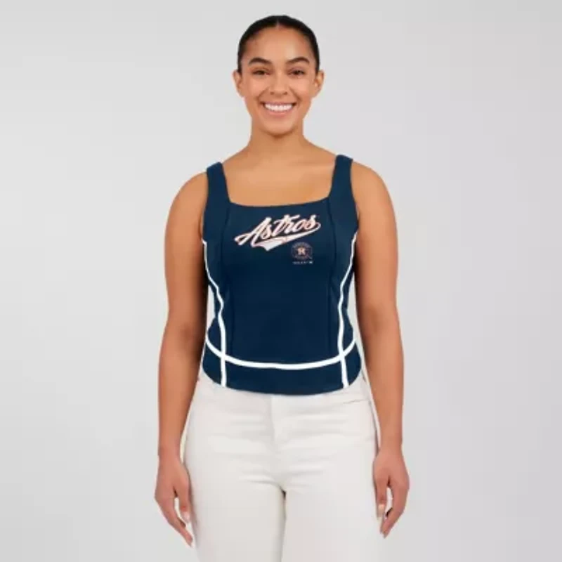 MLB Houston Astros Square Neck Tank Top