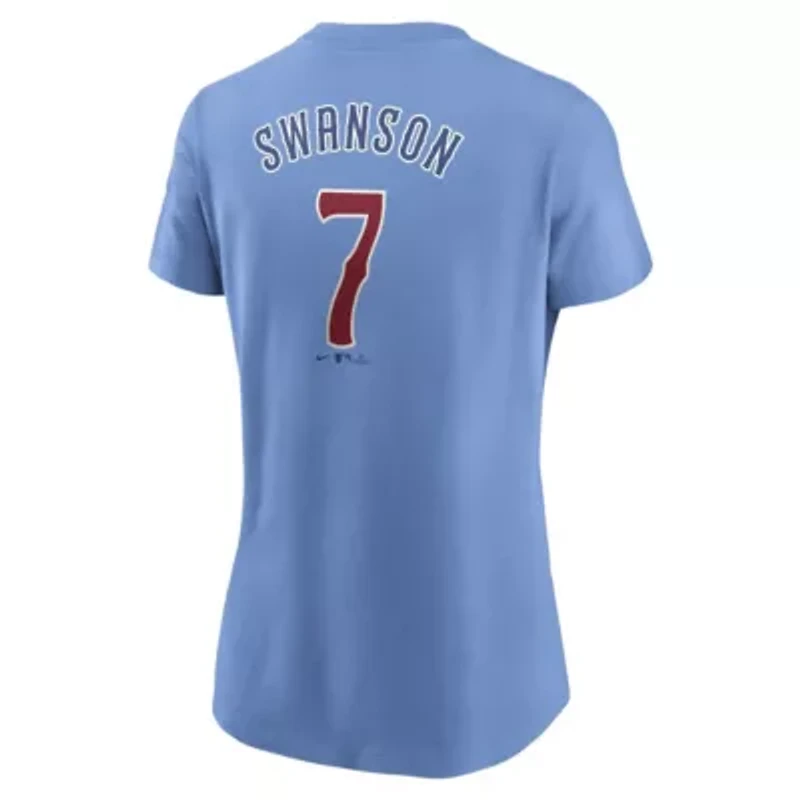 MLB Nike Dansby Swanson Baby Chicago Cubs Fuse Name & Number T-Shirt