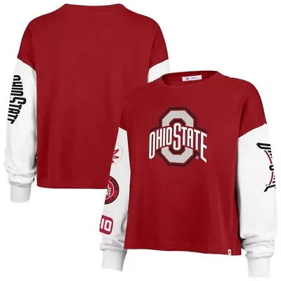 NCAA Ohio State Buckeyes Sydney Long Sleeve T-Shirt