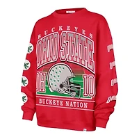 NCAA Ohio State Buckeyes Go Big Oversized Pullover Sweatshirt