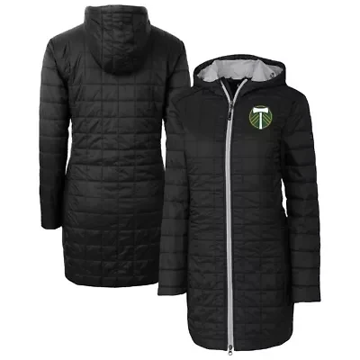 MLS Portland Timbers Rainier PrimaLoft® Eco Insulated Hooded Full-Zip Long Coat