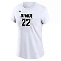 NCAA Nike Caitlin Clark Iowa Hawkeyes Retired Player Name & Number T-Shirt