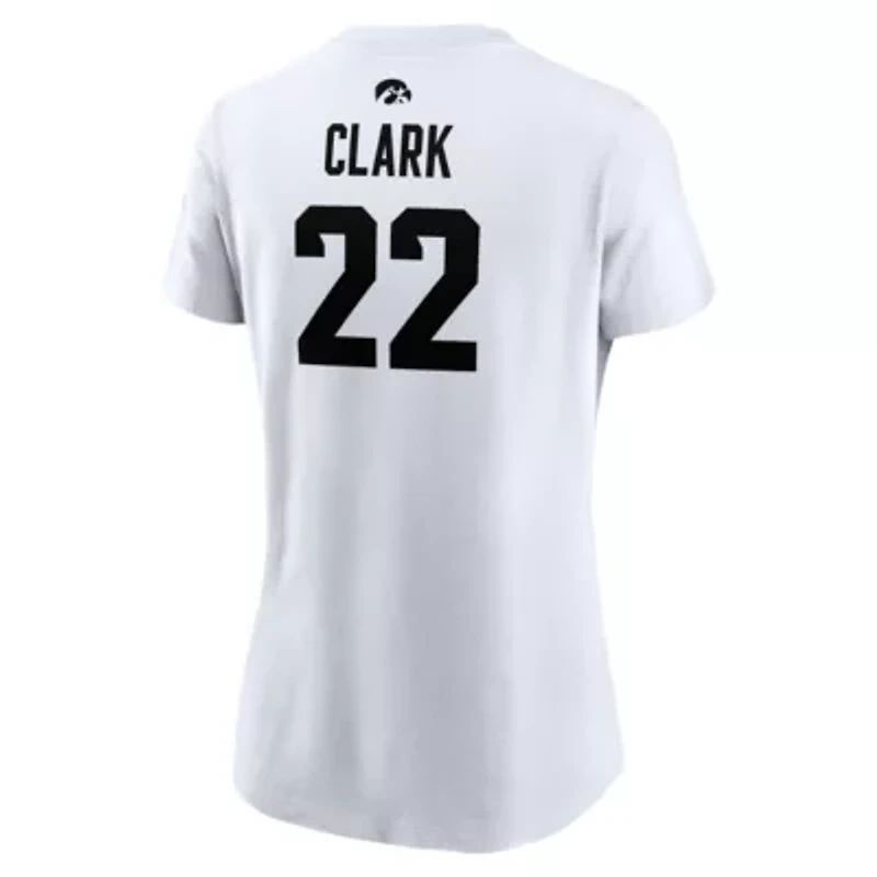 NCAA Nike Caitlin Clark Iowa Hawkeyes Retired Player Name & Number T-Shirt