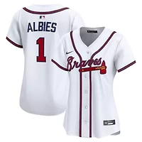 MLB Nike Ozzie Albies Atlanta Braves Home Limited Player Jersey