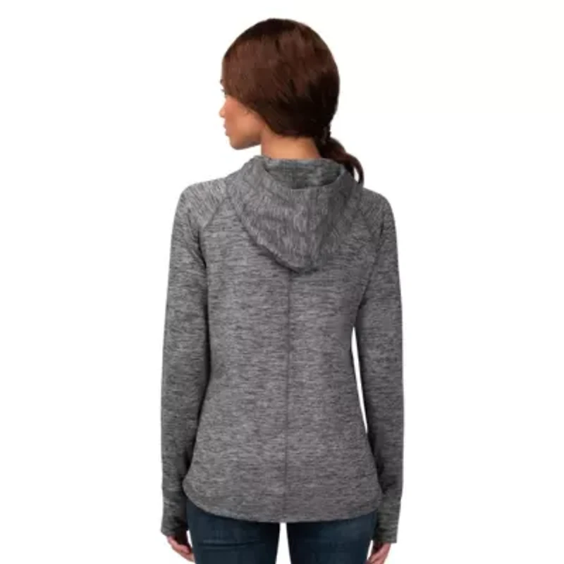 MLB Philadelphia Phillies Defender Space Dye Raglan Full-Zip Hoodie