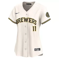 MLB Nike Jackson Chourio Milwaukee Brewers Home Limited Player Jersey