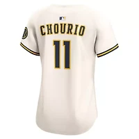 MLB Nike Jackson Chourio Milwaukee Brewers Home Limited Player Jersey