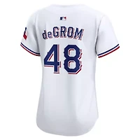 MLB Nike Jacob deGrom Texas Rangers Home Limited Player Jersey