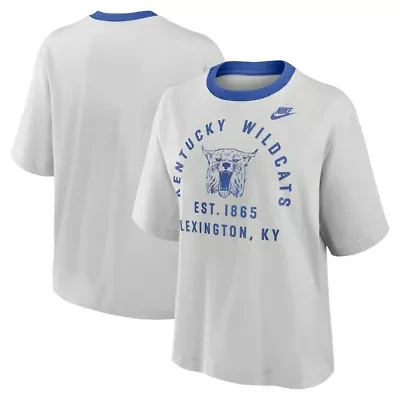 NCAA Nike Kentucky Wildcats Legacy Arch Script Boxy T-Shirt