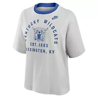 NCAA Nike Kentucky Wildcats Legacy Arch Script Boxy T-Shirt