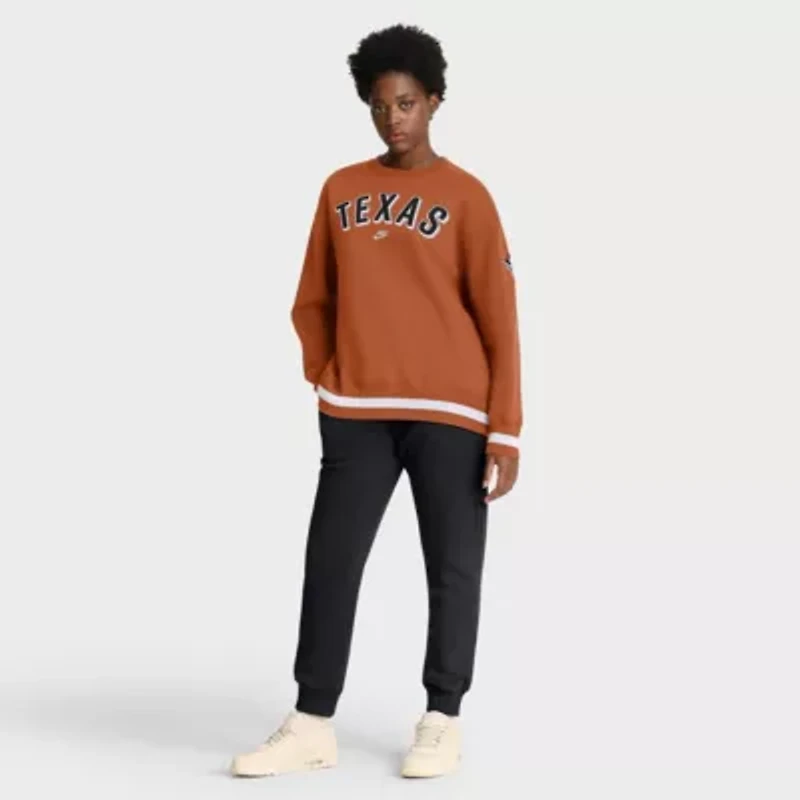 NCAA Nike Texas Longhorns Oversized Legacy Phoenix Sweatshirt