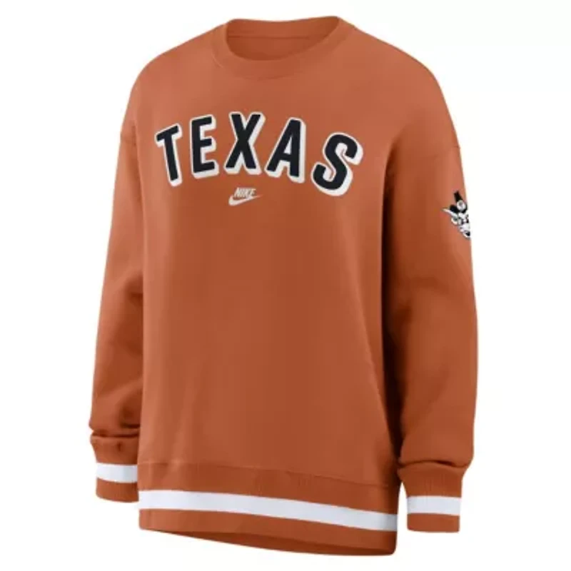 NCAA Nike Texas Longhorns Oversized Legacy Phoenix Sweatshirt