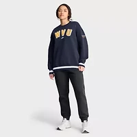 NCAA Nike West Virginia Mountaineers Oversized Legacy Phoenix Sweatshirt