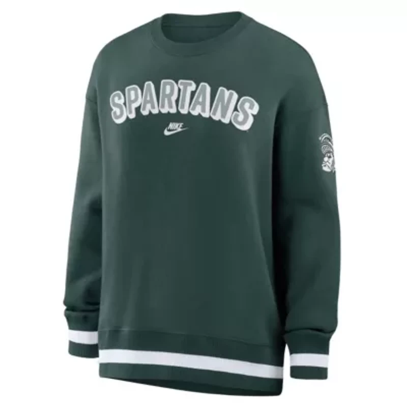 NCAA Nike Michigan State Spartans Oversized Legacy Phoenix Sweatshirt