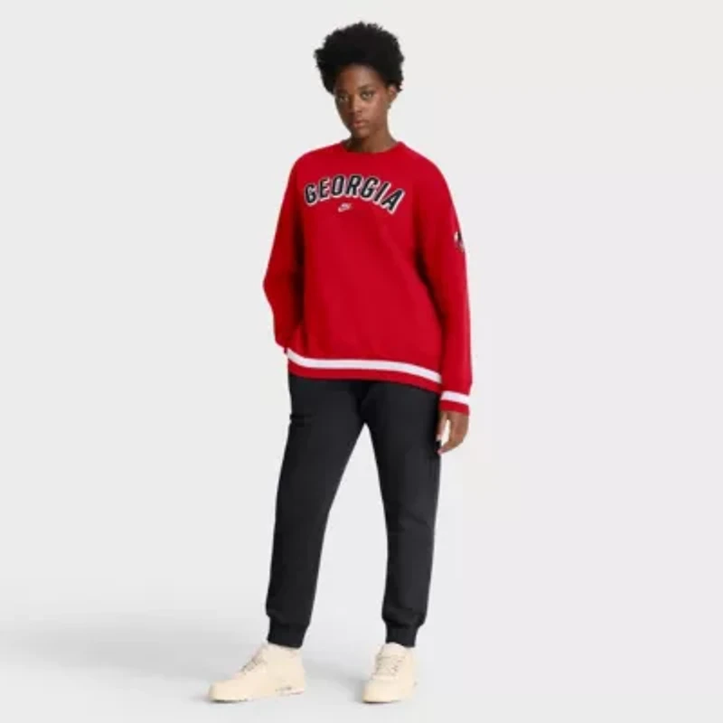 NCAA Nike Georgia Bulldogs Oversized Legacy Phoenix Sweatshirt