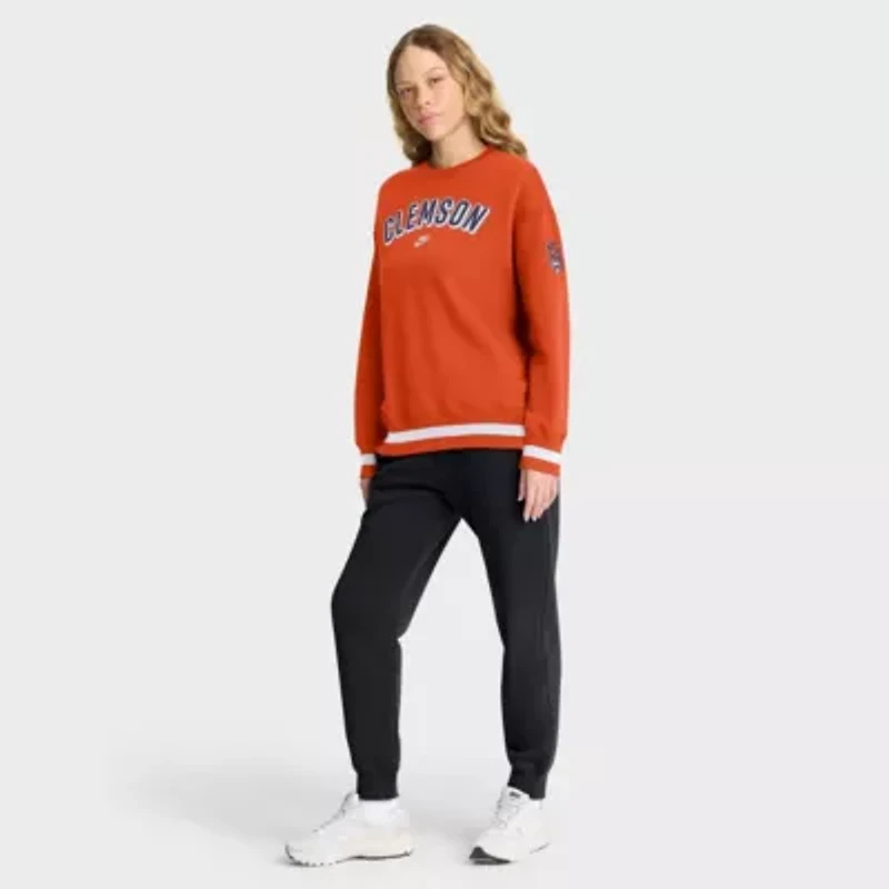 NCAA Nike Clemson Tigers Oversized Legacy Phoenix Sweatshirt