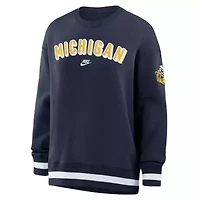 NCAA Nike Michigan Wolverines Oversized Legacy Phoenix Sweatshirt