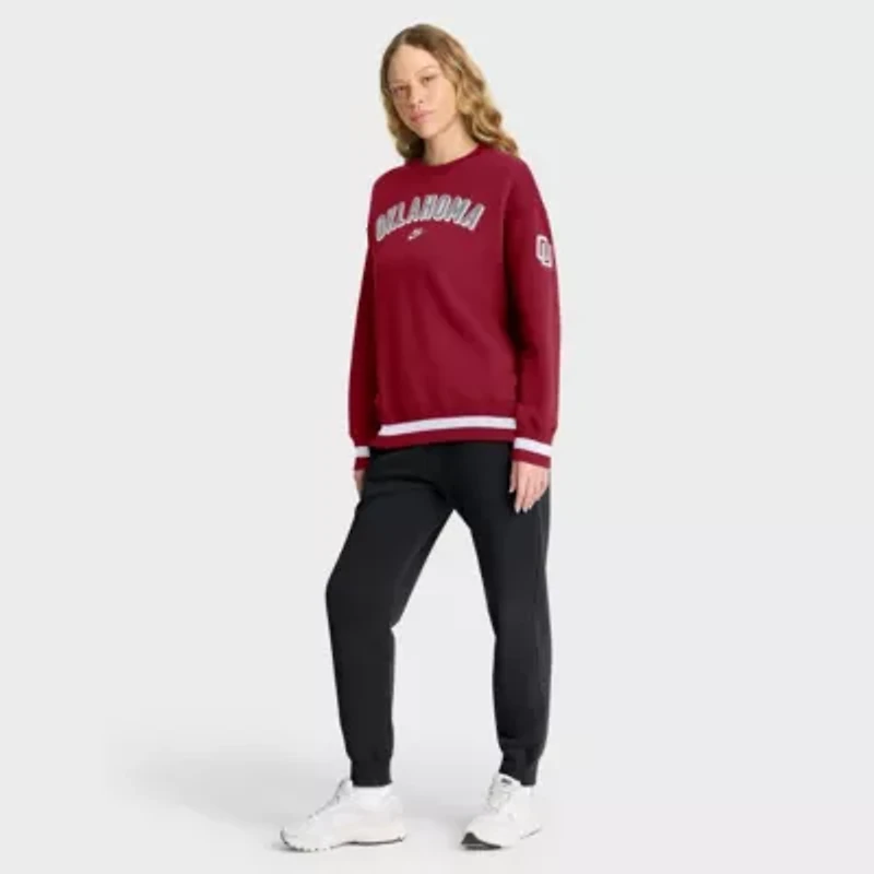 NCAA Nike Oklahoma Sooners Oversized Legacy Phoenix Sweatshirt