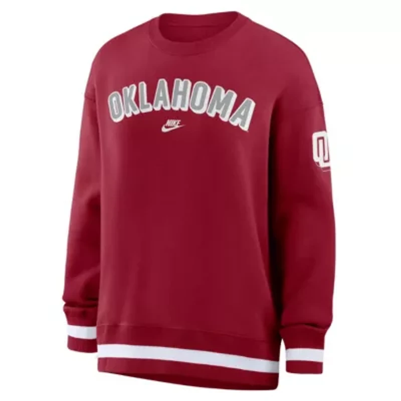 NCAA Nike Oklahoma Sooners Oversized Legacy Phoenix Sweatshirt