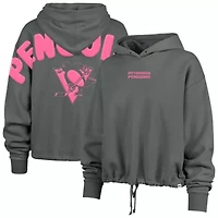 NHL Pittsburgh Penguins Bright Side Venice Cropped Pullover Hoodie
