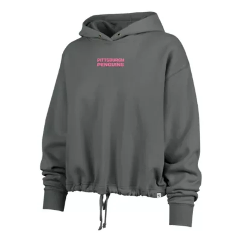 NHL Pittsburgh Penguins Bright Side Venice Cropped Pullover Hoodie