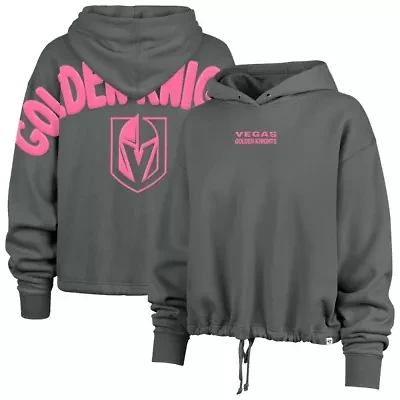 NHL Vegas Golden Knights Bright Side Venice Cropped Pullover Hoodie