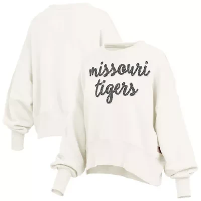 NCAA Missouri Tigers Oversized Chelsea Waist Length Pullover Sweatshirt
