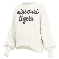 NCAA Missouri Tigers Oversized Chelsea Waist Length Pullover Sweatshirt